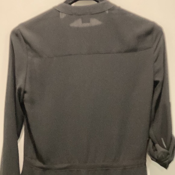 TWIK Black Sheer Long Sleeve Dress - Picture 13 of 15